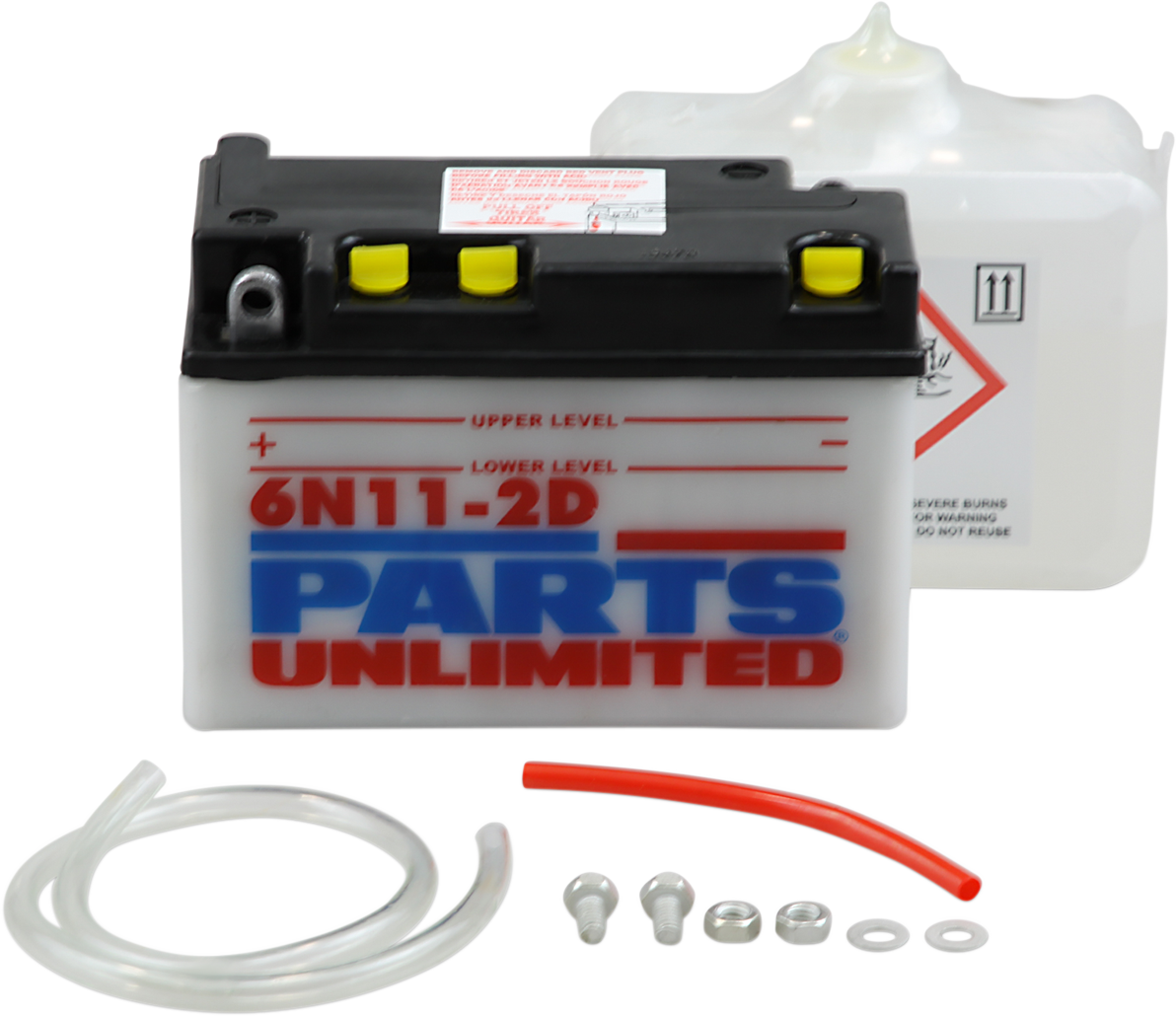PARTS UNLIMITED - Battery - 6N2-2A-3 - Image 2
