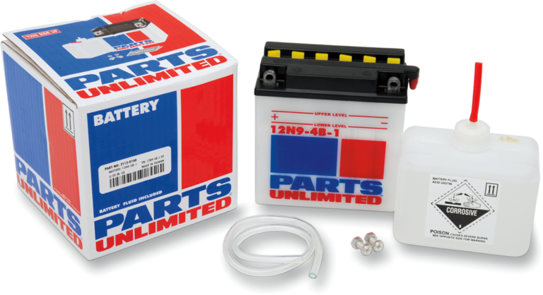 PARTS UNLIMITED - Battery - 12N9-4B-1