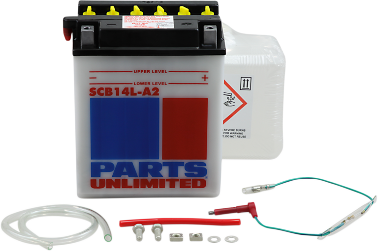 PARTS UNLIMITED - Battery - YB14L-A2 with Sensor
