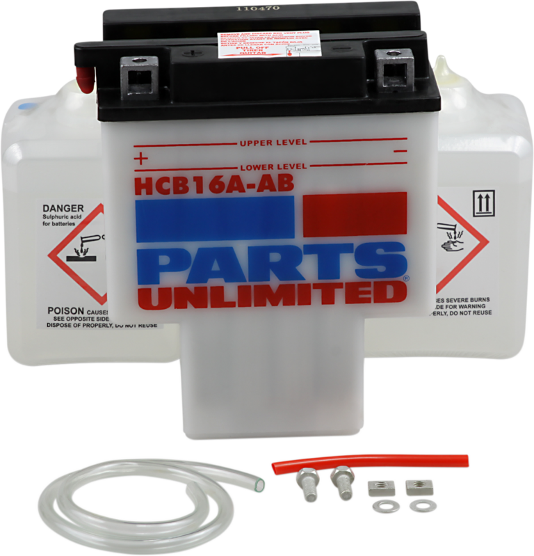 PARTS UNLIMITED - Battery - HYB16A-AB