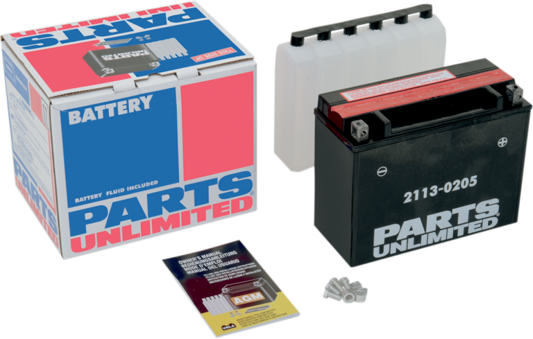 PARTS UNLIMITED - AGM Battery - YTX24HL-BS