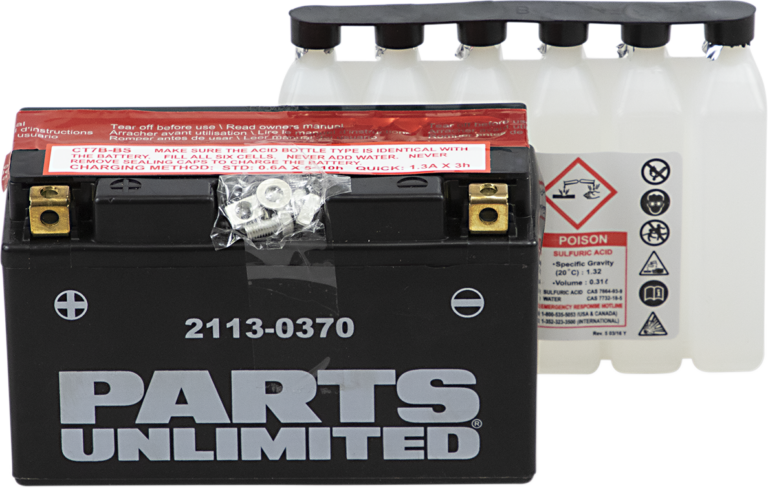 PARTS UNLIMITED - AGM Battery - YT7B-BS