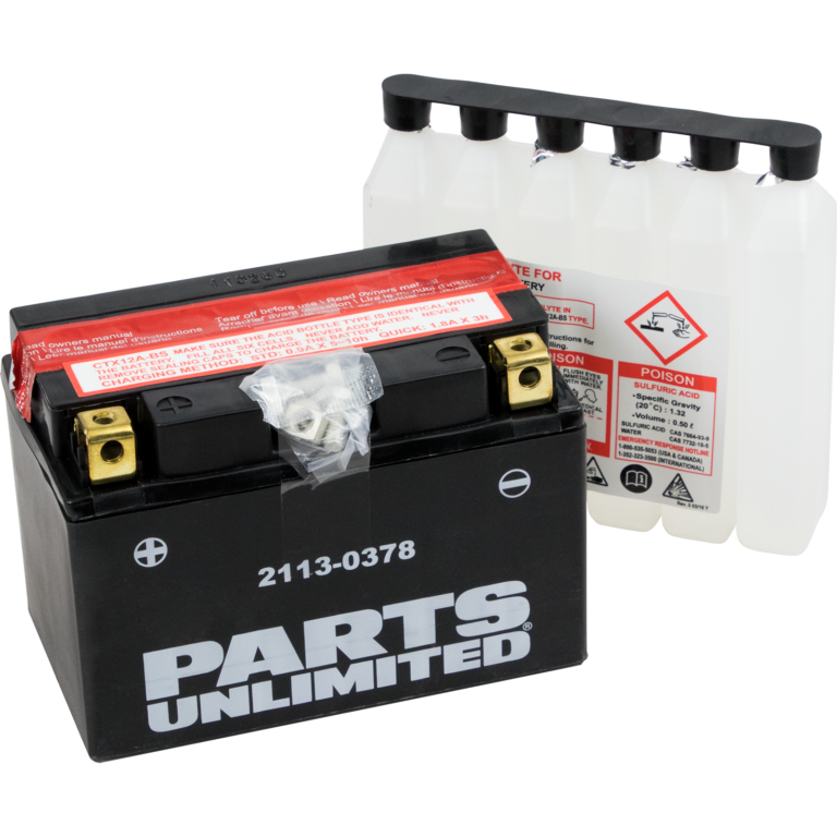 PARTS UNLIMITED - AGM Battery - YTX12A-BS