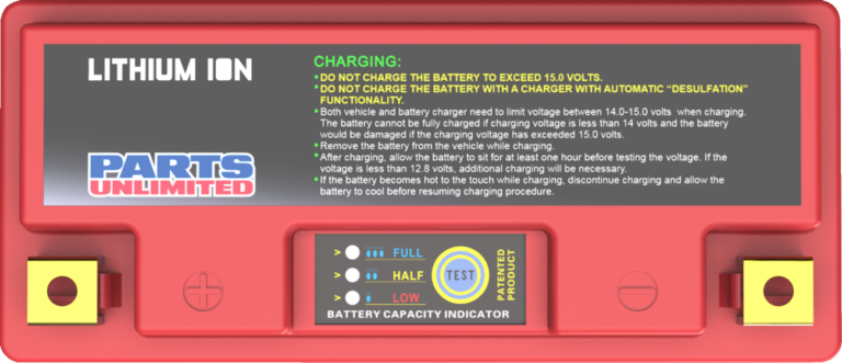 PARTS UNLIMITED - Battery - Lithium LiFePO4 - HJT9B-FP