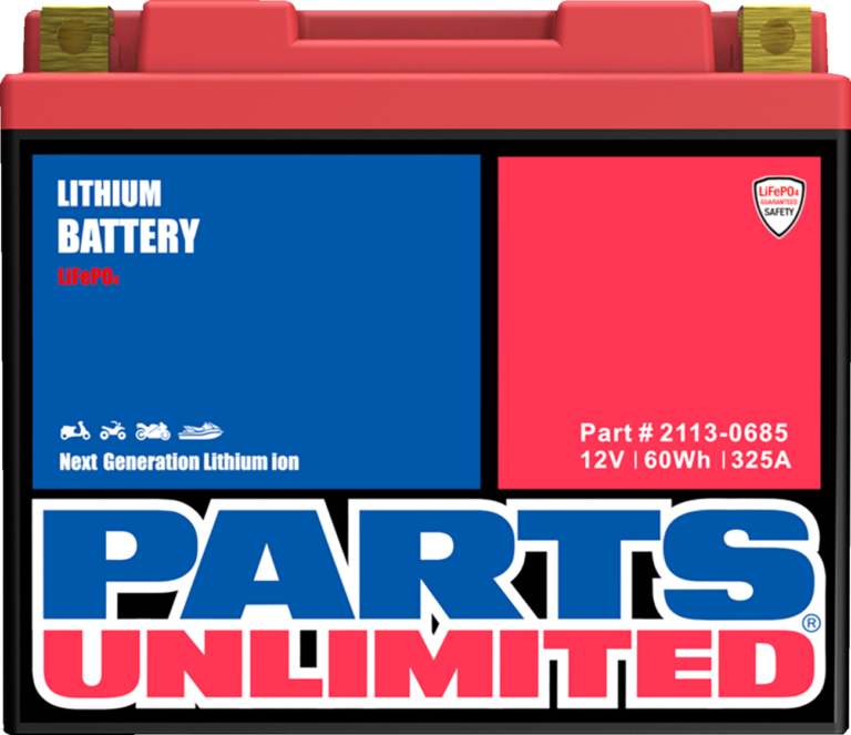 PARTS UNLIMITED - Battery - Lithium LiFePO4 - HJT12B-FP