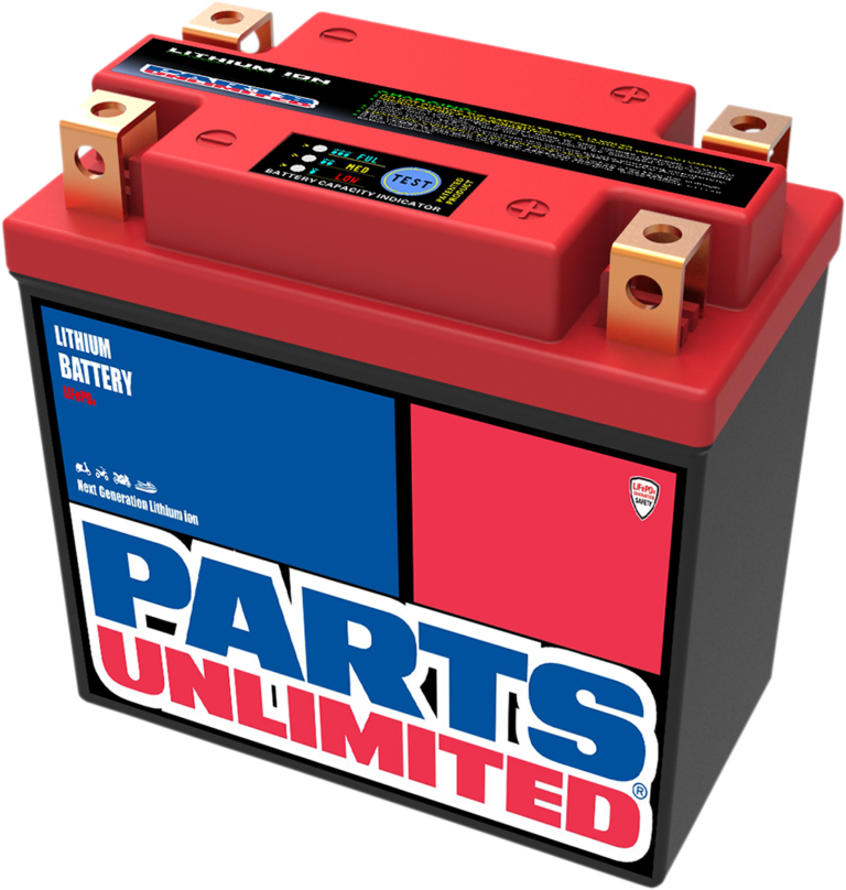 PARTS UNLIMITED - Battery - Lithium LiFePO4 - HJTX14AHQ-FP