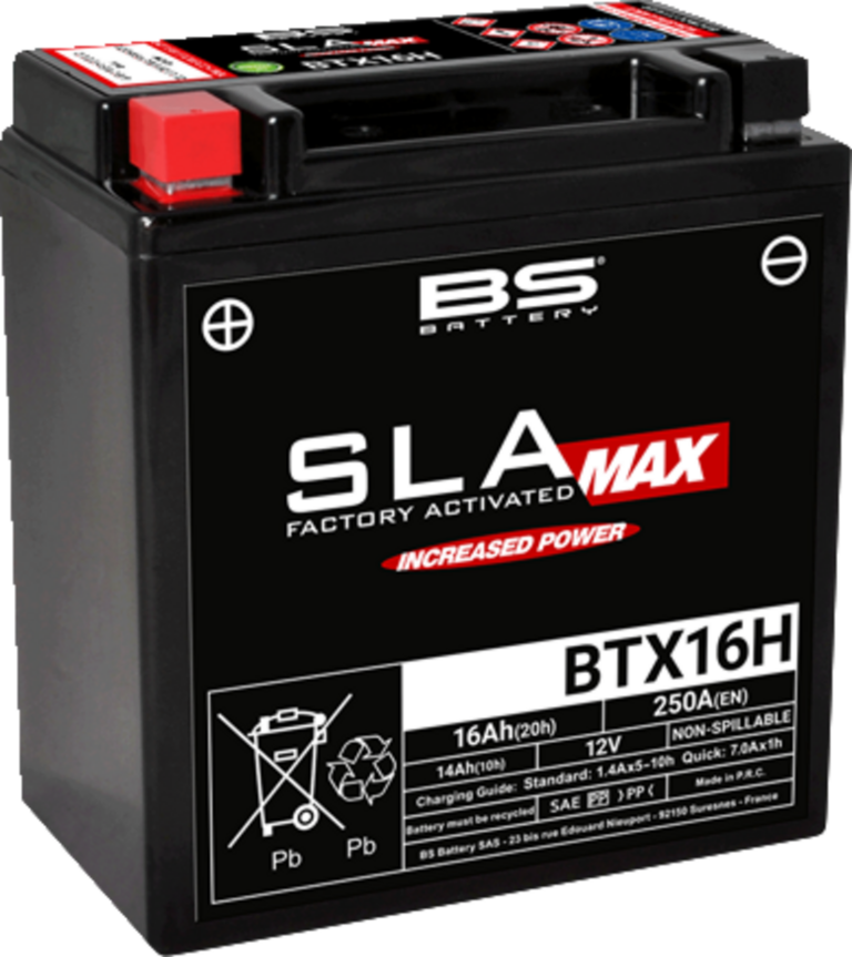 BS BATTERY - Battery - BTX16H (YTX)