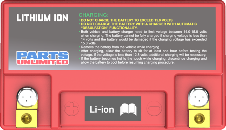 PARTS UNLIMITED - Battery - Lithium LiFePO4 - HJTZ14S-FPZ