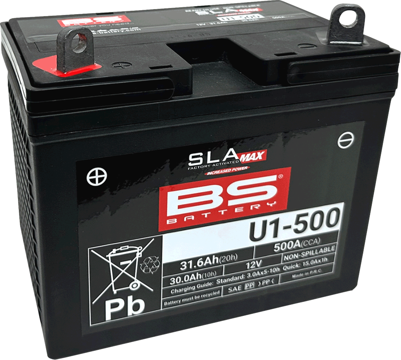 BS BATTERY - Battery - U1-500 - Image 2