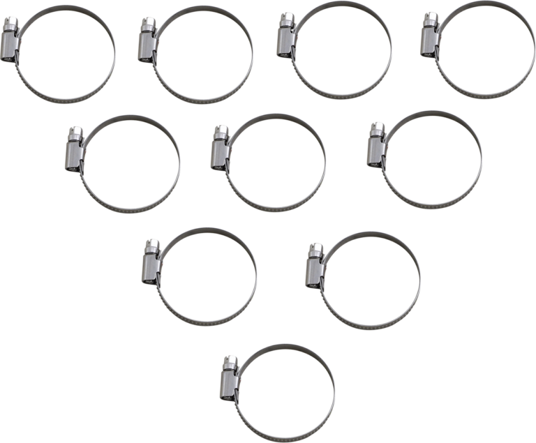 PARTS UNLIMITED - Hose Clamps - Embossed - 32-50 mm - 10 Pack