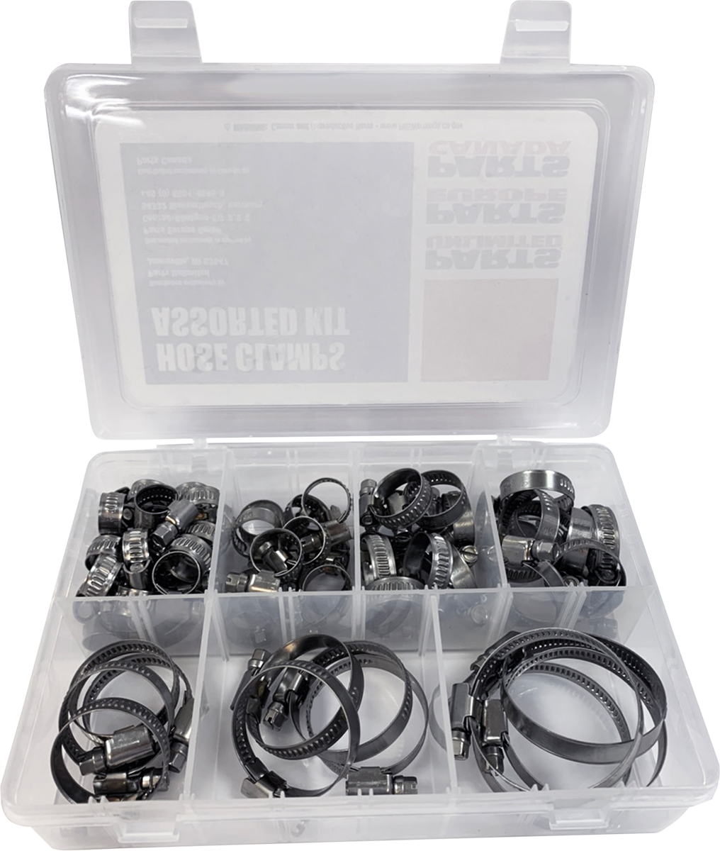 PARTS UNLIMITED - Assortment Kit - Hose Clamp - 60-Pieces - Image 2