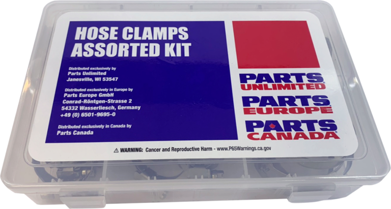 PARTS UNLIMITED - Assortment Kit - Hose Clamp - 60-Pieces