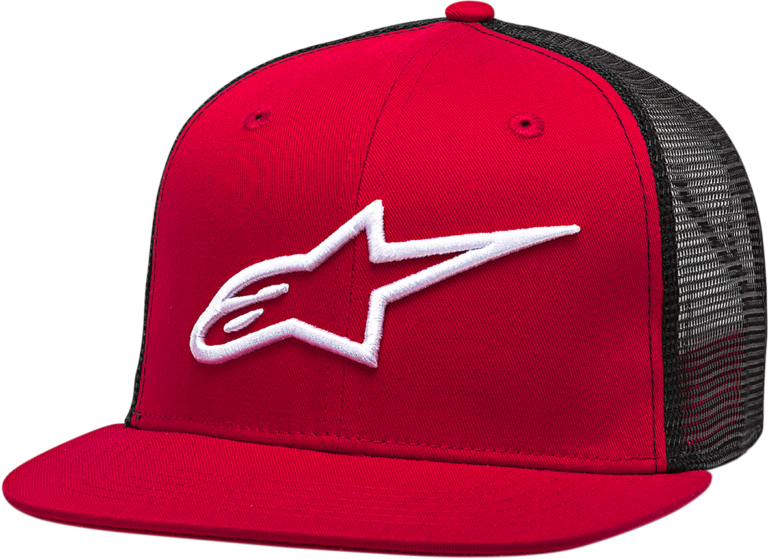 ALPINESTARS - Corp Trucker Hat - Red/Black - One Size