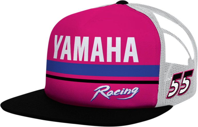 YAMAHA APPAREL - Yamaha Motosport Stripe Hat - Pink