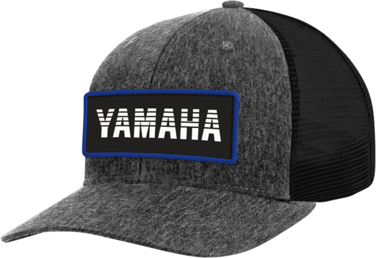 YAMAHA APPAREL - Yamaha Patch Hat - Heather Gray/Black