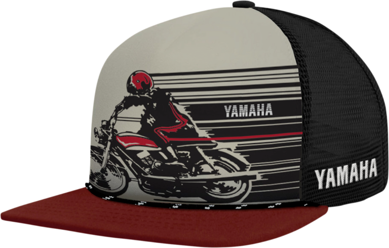 YAMAHA APPAREL - Yamaha Speed Hat - Black/Red