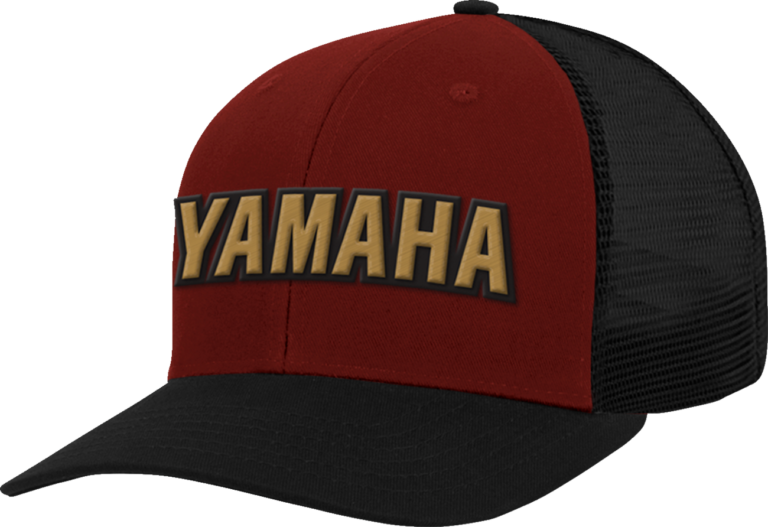 YAMAHA APPAREL - Yamaha Hat - Red/Black/Gold