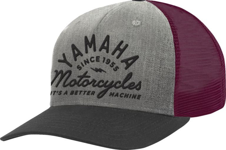 YAMAHA APPAREL - Yamaha Wool Hat - Gray/Maroon
