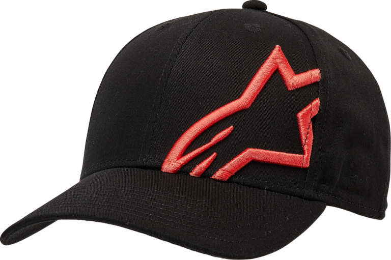 ALPINESTARS - Corp Snap 2 Hat - Black/Warm Red - One Size