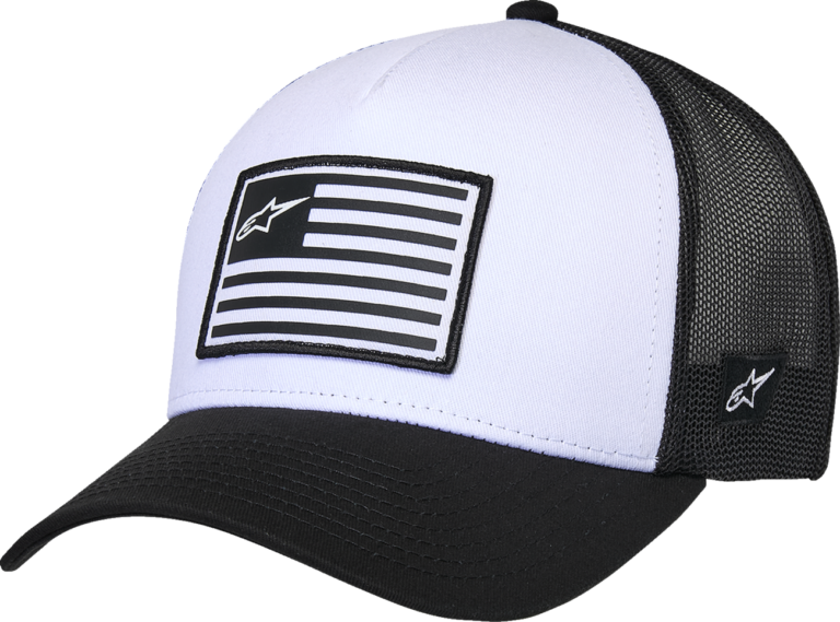 ALPINESTARS - Flag Snapback Hat - White/Black
