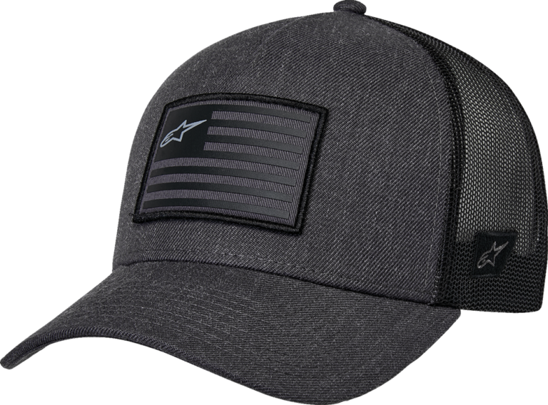 ALPINESTARS - Flag Snapback Hat - Heather Charcoal/Black