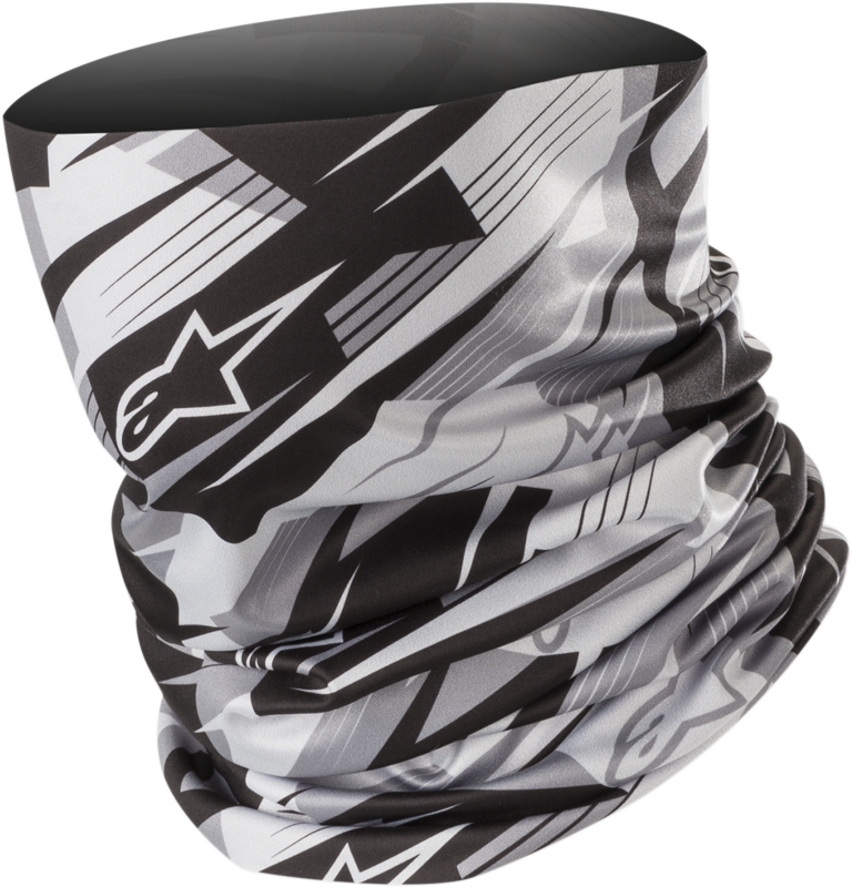 ALPINESTARS - Neck Tube - Blurred - Black/Anthracite