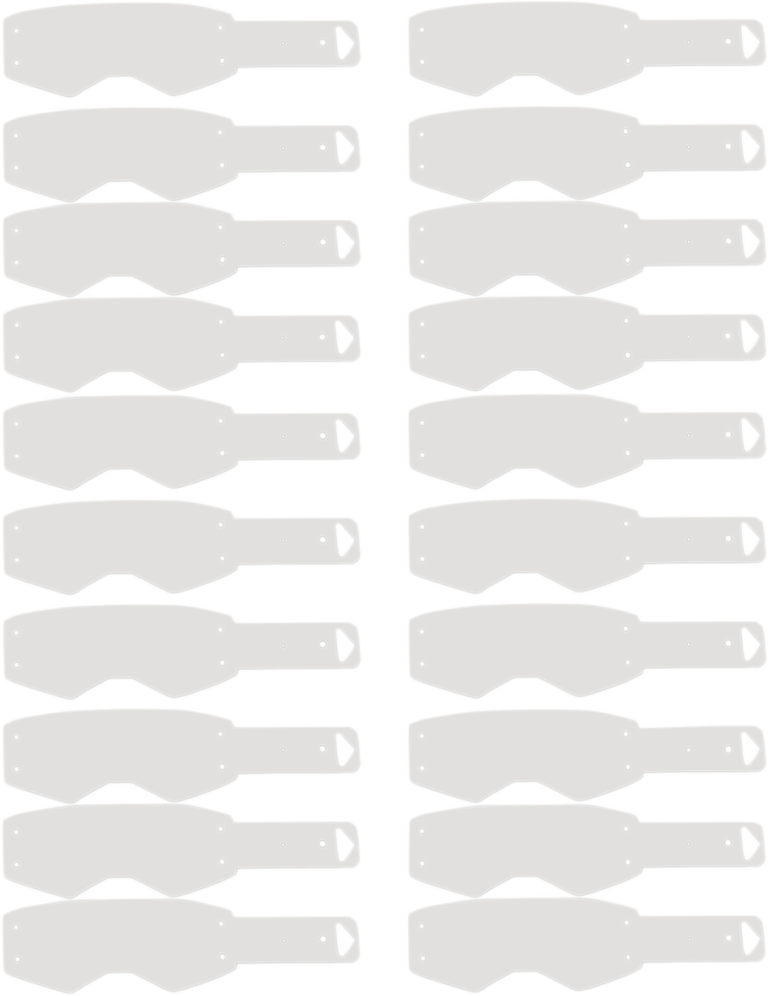 MOOSE OFFROAD - Tear-Offs - Scott - Prospect - 20 Pack