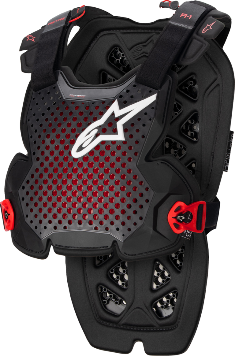 ALPINESTARS - A-1 Pro Chest Guard - Anthracite/Black/Red - XL/2XL