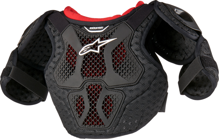 ALPINESTARS - Youth Bionic Action Kickstart Chest Guard - Black/Red - 7/9