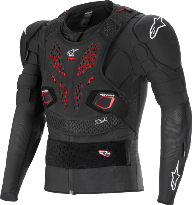 ALPINESTARS - Bionic Pro v3 Plasma Protection Jacket - Black/Red/White - Large