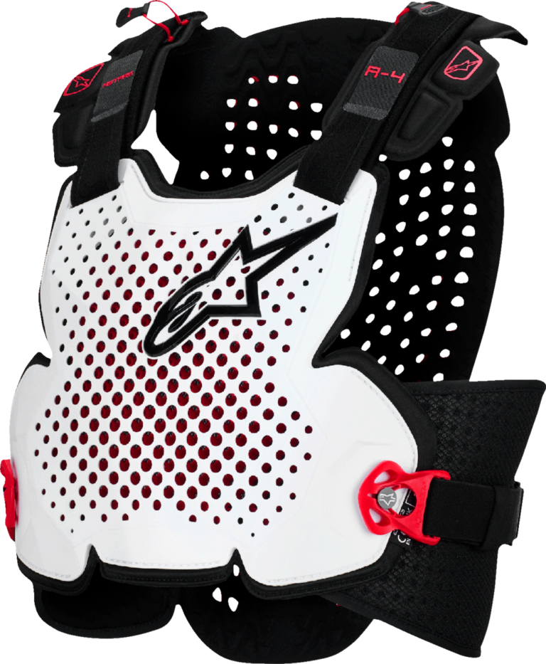 ALPINESTARS - A-4 Plasma Roost Guard - Black/Red/White - XL/2XL