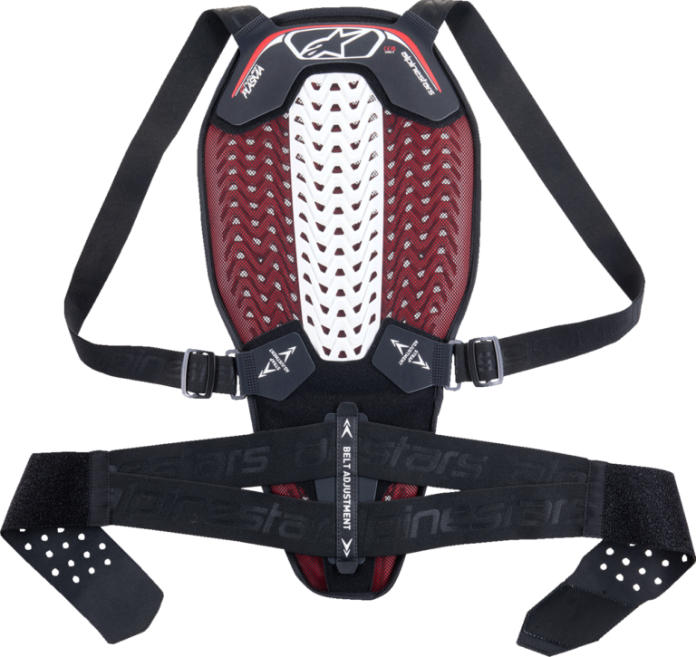 ALPINESTARS - Nucleon Plasma Back Protector - Black/White/Red - Small