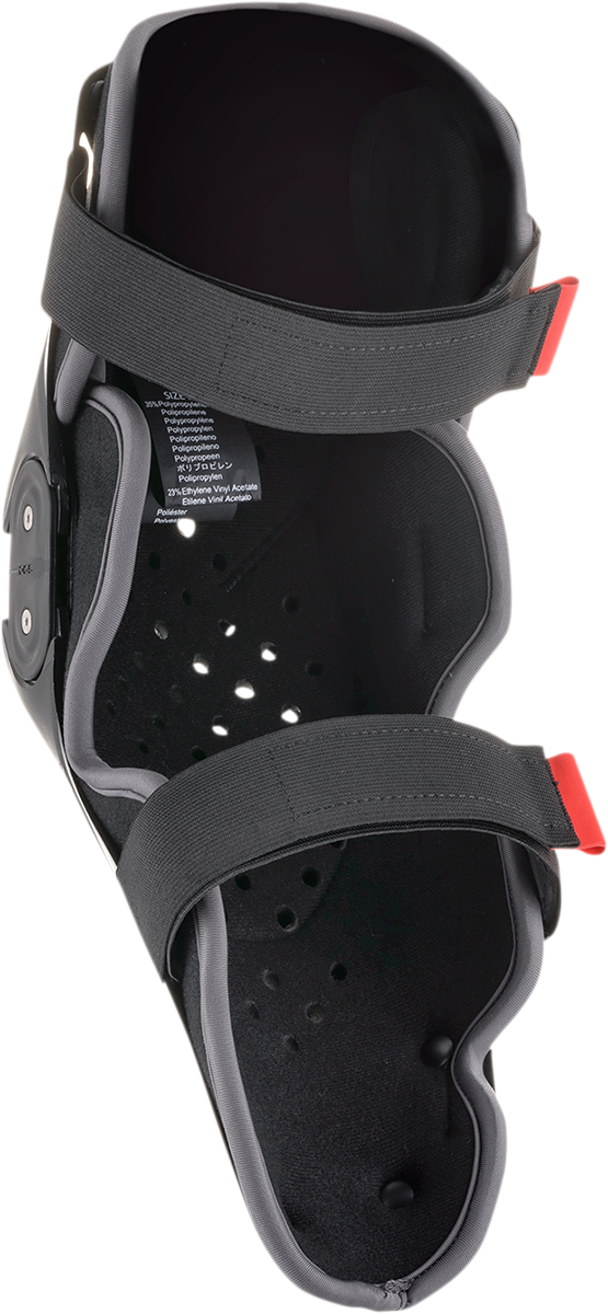 ALPINESTARS - SX-1 v2 Knee Guards - Black/Red - L/XL