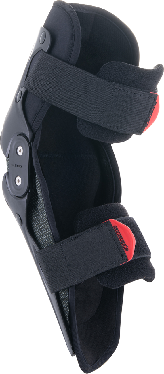 ALPINESTARS - Youth SX-1 Knee Protectors - Black/Red - L/XL