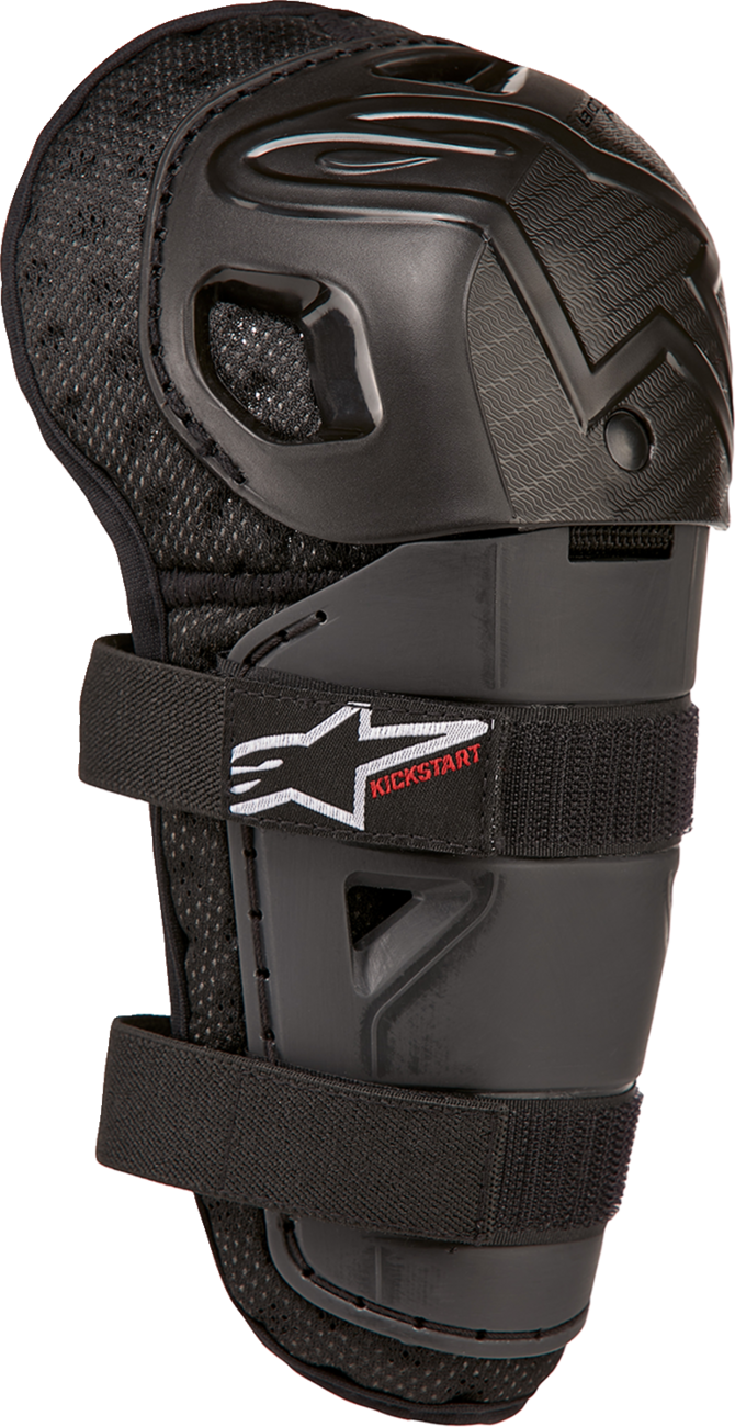ALPINESTARS - Youth Bionic Action Kickstart Guards - Knee - Black/Red
