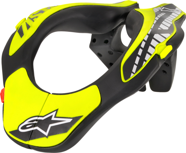 ALPINESTARS - Youth Neck Support - Black/Yellow Fluo - One Size