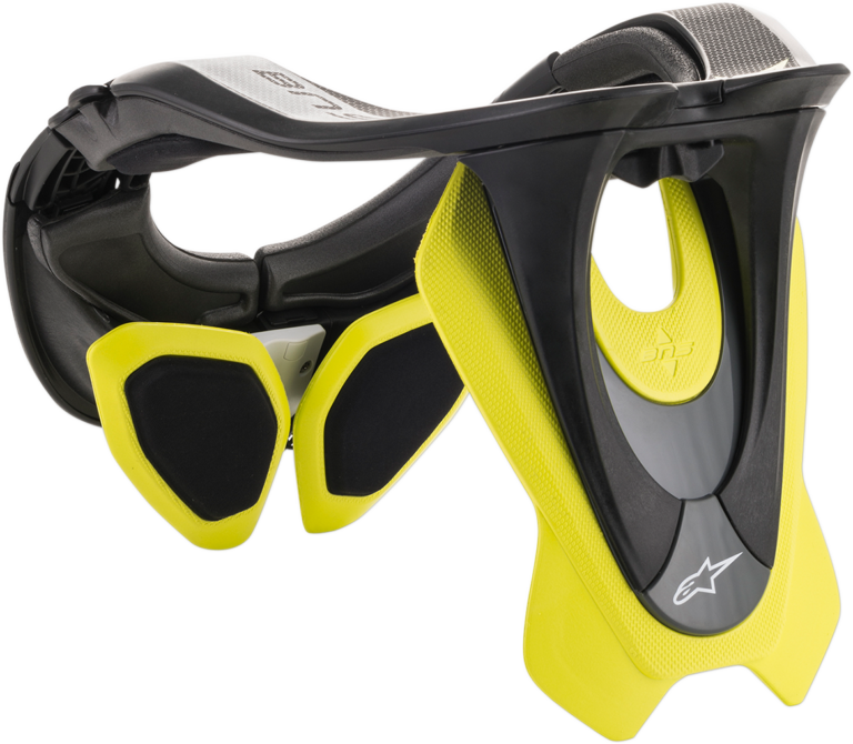 ALPINESTARS - BNS Tech 2 - Black/Yellow Fluo - XS-M