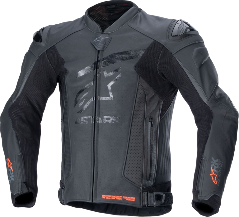 ALPINESTARS - GP Plus R v4 Rideknit® Leather Jacket - Black/Black - US 40 / EU 50