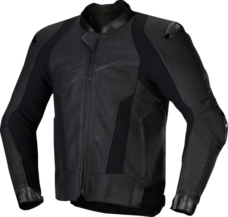 ALPINESTARS - Missile v3 Leather Jacket - Black/Black - US 40 / EU 50