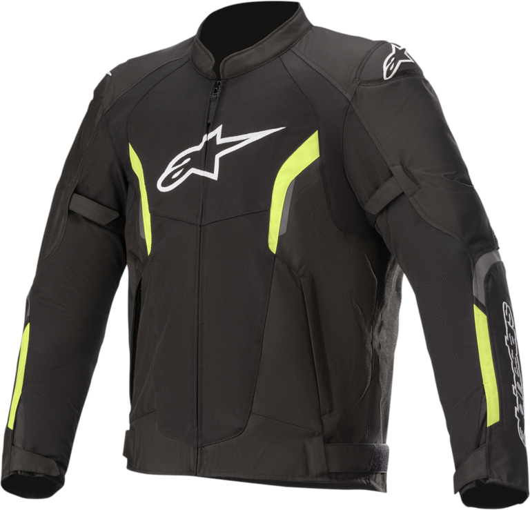ALPINESTARS - AST v2 Air Jacket - Black/Yellow Fluo - Medium