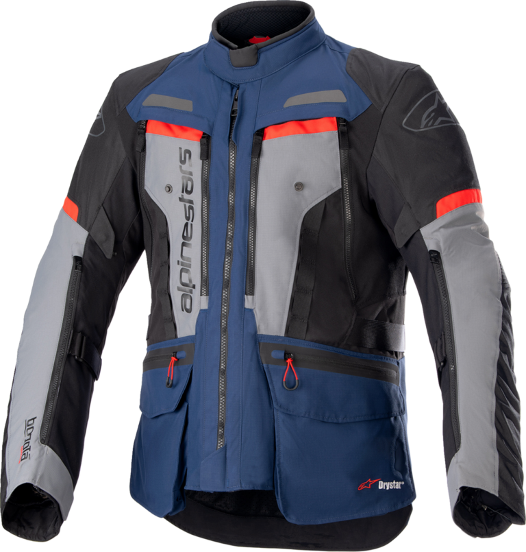ALPINESTARS - Bogota Pro Drystar® Jacket - Dark Blue/Black/Bright Red - 4XL