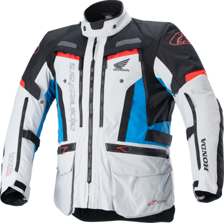 ALPINESTARS - Honda Bogotà Pro Drystar® Jacket - Gray/Black/Red/Blue - XL
