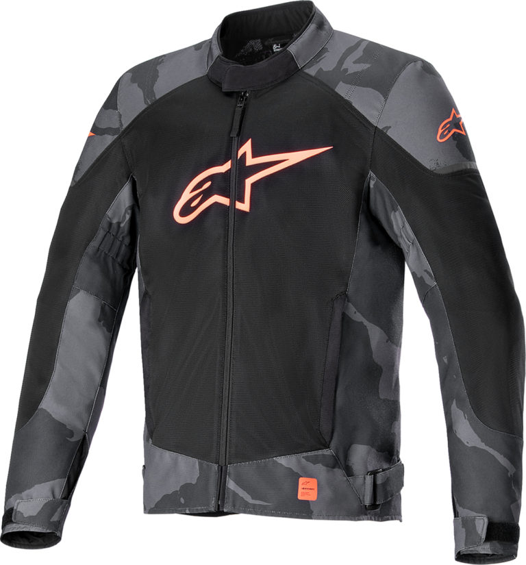 ALPINESTARS - T-SP X Superair Jacket - Gray Camo/Red Fluo - Small