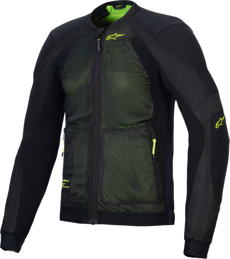 ALPINESTARS - Troop-Air Jacket - Black/Fluo Yellow - Medium