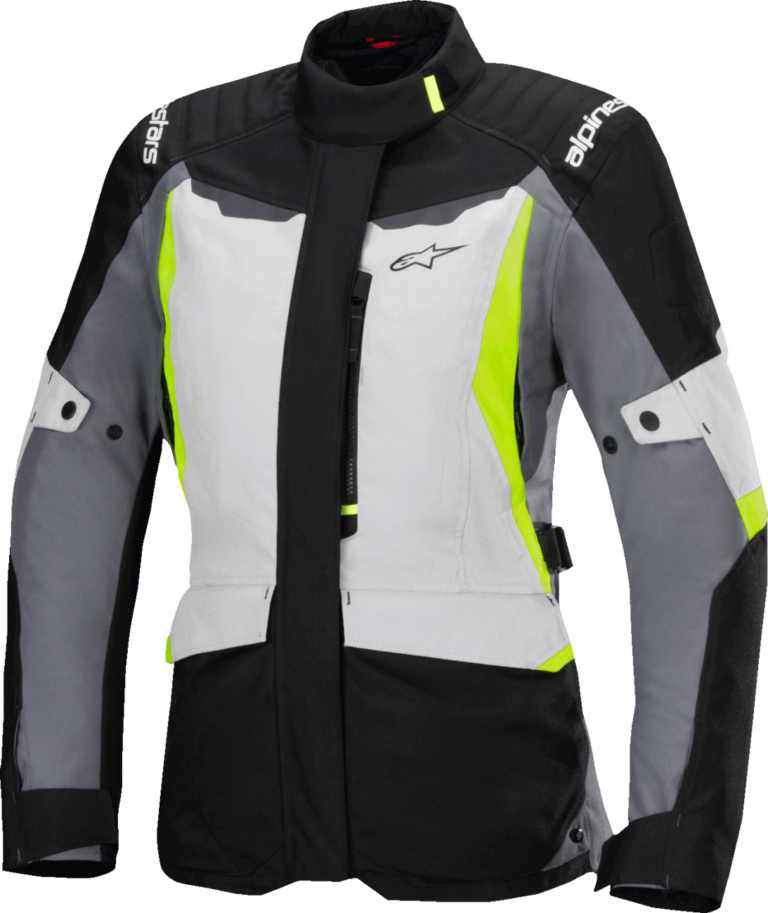 ALPINESTARS - Stella ST-1 Waterproof Jacket - Ice Gray/Black/Yellow Fluo - XL