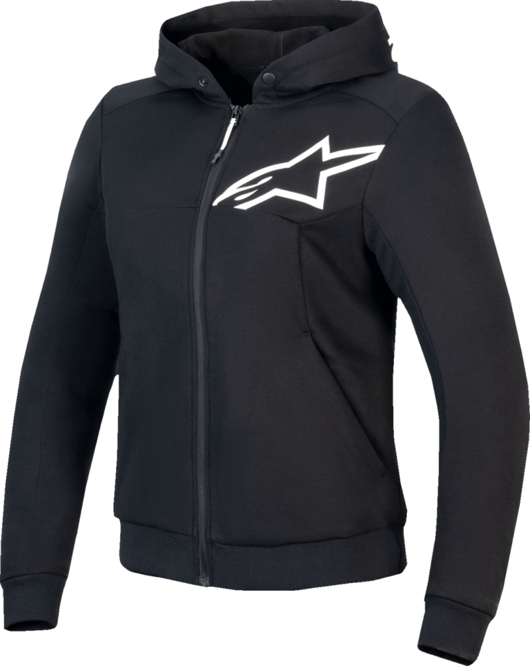 ALPINESTARS - Stella Chrome v2 Sport Hoodie - Black/White - Medium
