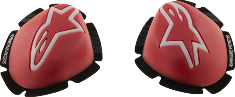 ALPINESTARS - GP Tech Knee Sliders - Red/White