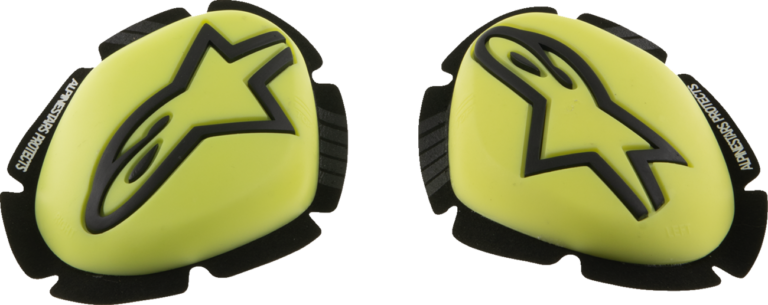 ALPINESTARS - GP Plus Knee Sliders - Yellow Fluo/Black