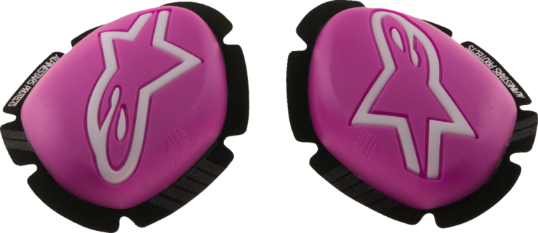 ALPINESTARS - GP Plus Knee Sliders - Pink Fluo/White