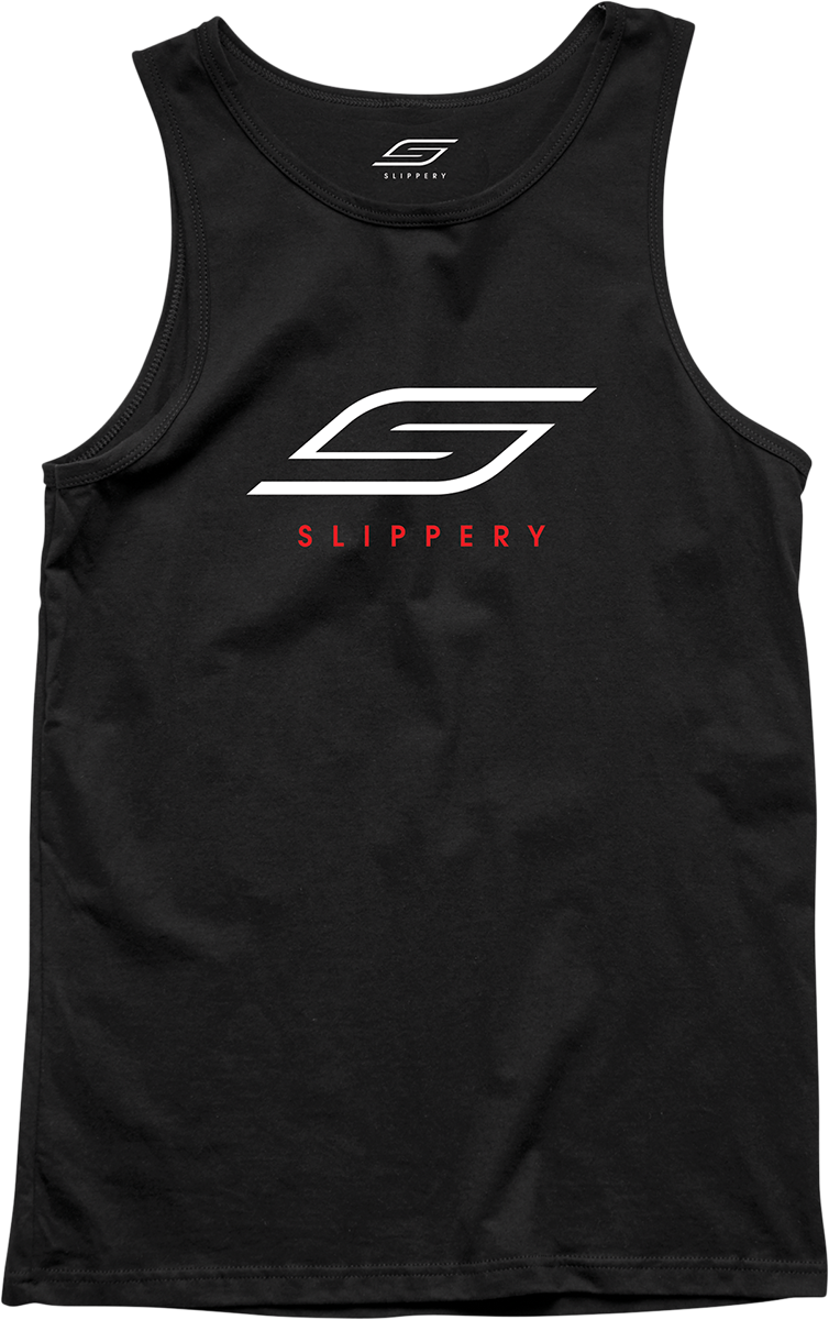 SLIPPERY - Slippery Tank Top - Black - Large
